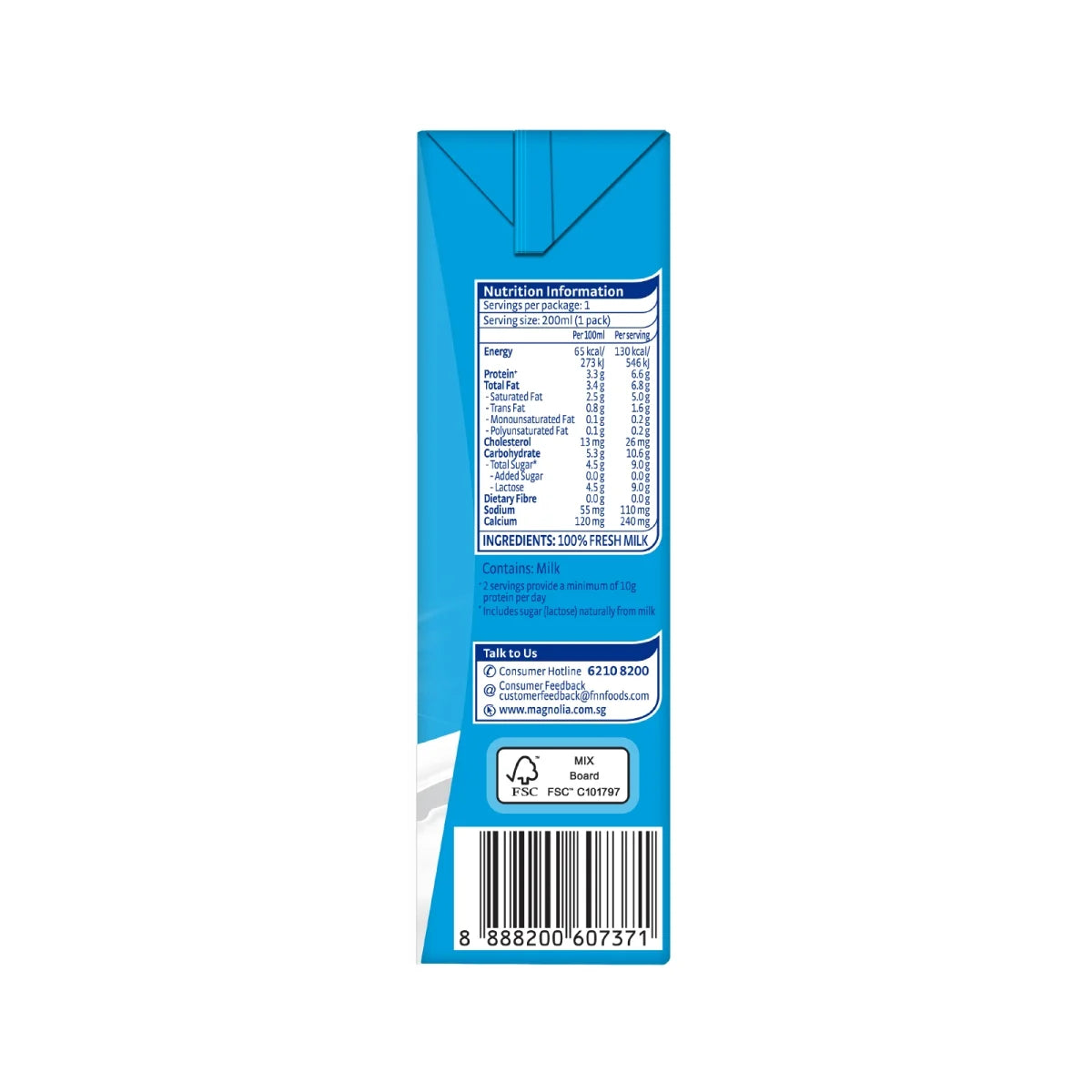 MAGNOLIA UHT Fresh Milk 250ml x 2
